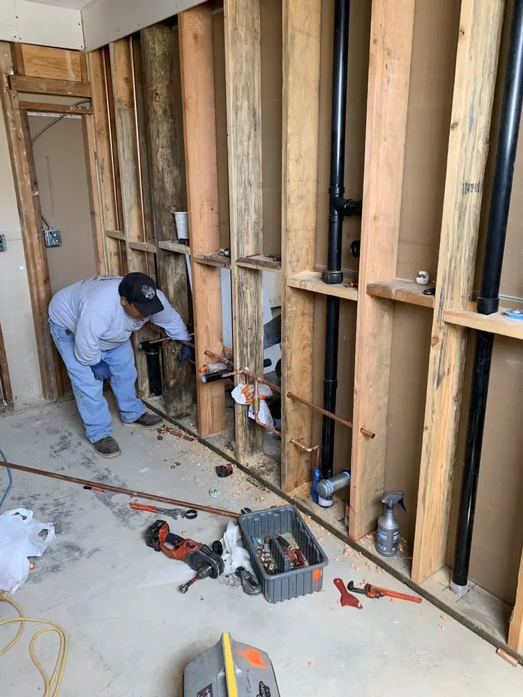 Commercial rough-in plumbing for Commercial Plumbing in Sea View Estates